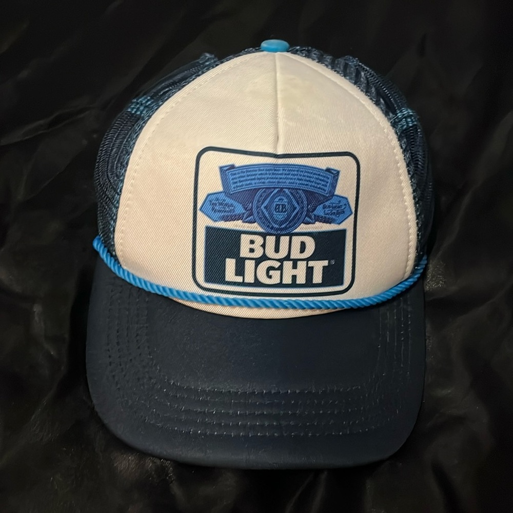 Bud light adjustable hat